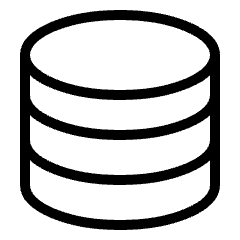Database 2 Icon from Ultimate Light Set