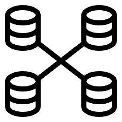 Database Connect Icon from Ultimate Light Set