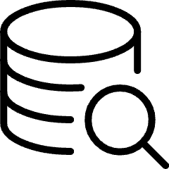 Database Search Icon from Ultimate Light Set