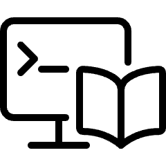 Monitor Programming Book Icon from Ultimate Light Set