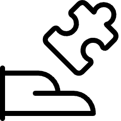 Module Hand Puzzle 1 Icon from Ultimate Light Set