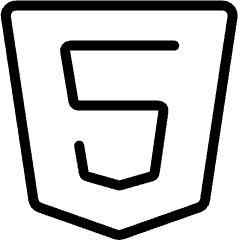 Programming Language Html 5 Icon from Ultimate Light Set
