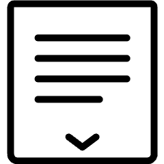 Ui Scroll Down Icon from Ultimate Light Set