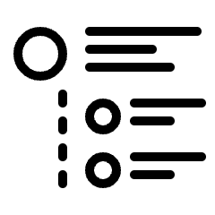 Ui Webpage Bullets Icon from Ultimate Light Set