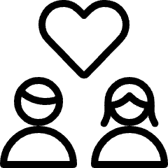 Couple Man Woman Icon from Ultimate Light Set