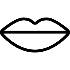 Dating Lips Icon from Ultimate Light Set