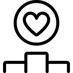 Love Heart Ranking Icon from Ultimate Light Set