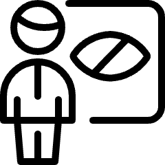 School Teacher Blind Icon from Ultimate Light Set