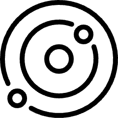 Astronomy Solar System Icon from Ultimate Light Set