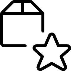 Shipment Star Icon from Ultimate Light Set