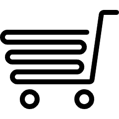 Shopping Cart Icon from Ultimate Light Set