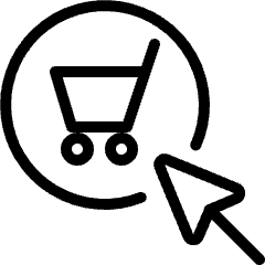 E Commerce Cart Icon from Ultimate Light Set