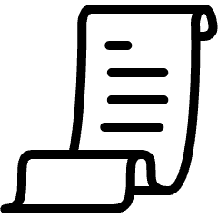 Receipt Icon from Ultimate Light Set