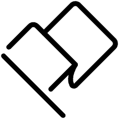 Flag Plain Icon from Ultimate Light Set