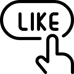Like Click Icon from Ultimate Light Set