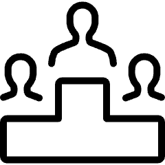 Ranking People First Icon from Ultimate Light Set