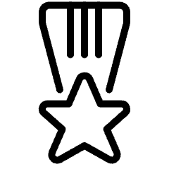 Award Medal 2 Icon from Ultimate Light Set