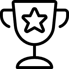 Award Trophy Star 1 Icon from Ultimate Light Set