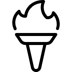 Trends Torch 1 Icon from Ultimate Light Set