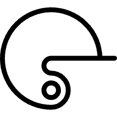 Baseball Helmet Icon from Ultimate Light Set