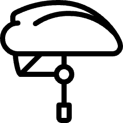 Biking Helmet Icon from Ultimate Light Set