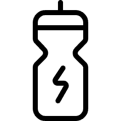 Fitness Shaker Icon from Ultimate Light Set