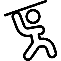 Paralympics Javelin Throwing Icon from Ultimate Light Set