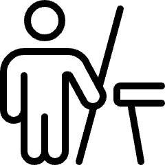 Pool Player Table Icon from Ultimate Light Set