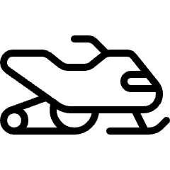 Skiing Snow Scooter Icon from Ultimate Light Set