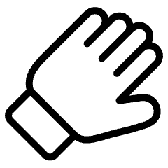 Soccer Goalkeeper Glove 1 Icon from Ultimate Light Set