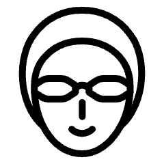 Swimming Goggles Icon from Ultimate Light Set