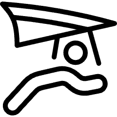 Sport Paragliding Icon from Ultimate Light Set