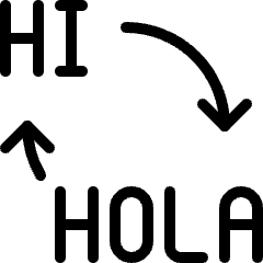 Translate Icon from Ultimate Light Set