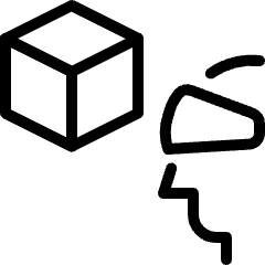 Vr User Box Human Icon from Ultimate Light Set