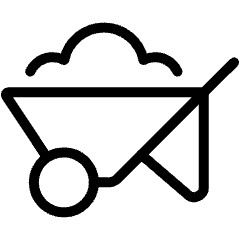 Equipment Cement Cart Icon from Ultimate Light Set