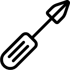 Tools Screwdriver 1 Icon from Ultimate Light Set