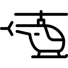Aircraft Chopper 1 Icon from Ultimate Light Set