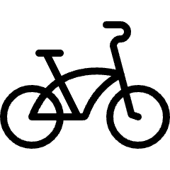 Bicycle Sports 1 Icon from Ultimate Light Set