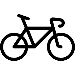 Bicycle Sports Icon from Ultimate Light Set