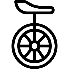 Unicycle Icon from Ultimate Light Set