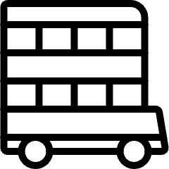 Bus Double 1 Icon from Ultimate Light Set