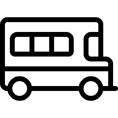 Bus School Icon from Ultimate Light Set