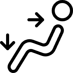 Car Dashboard Seat Adjust Icon from Ultimate Light Set