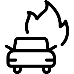 Car Repair Fire 1 Icon from Ultimate Light Set