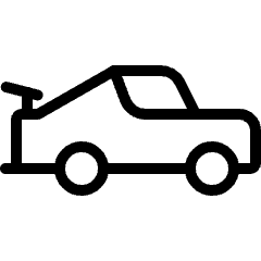 Sports Car Icon from Ultimate Light Set