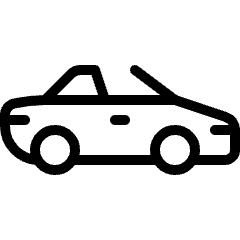 Sports Car Convertible 2 Icon from Ultimate Light Set