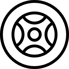 Car Tool Steering Wheel 1 Icon from Ultimate Light Set