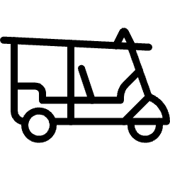 Tuk Tuk Icon from Ultimate Light Set