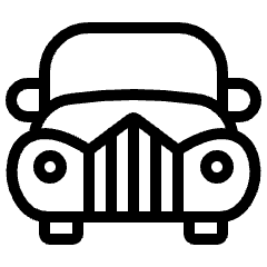 Vintage Car 8 Icon from Ultimate Light Set