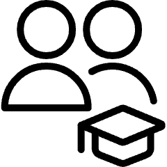 Multiple Actions Graduate Icon from Ultimate Light Set